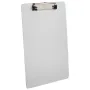 Loper clipboard, aluminium, met platte klem Loper clipboard, aluminium, met platte klem